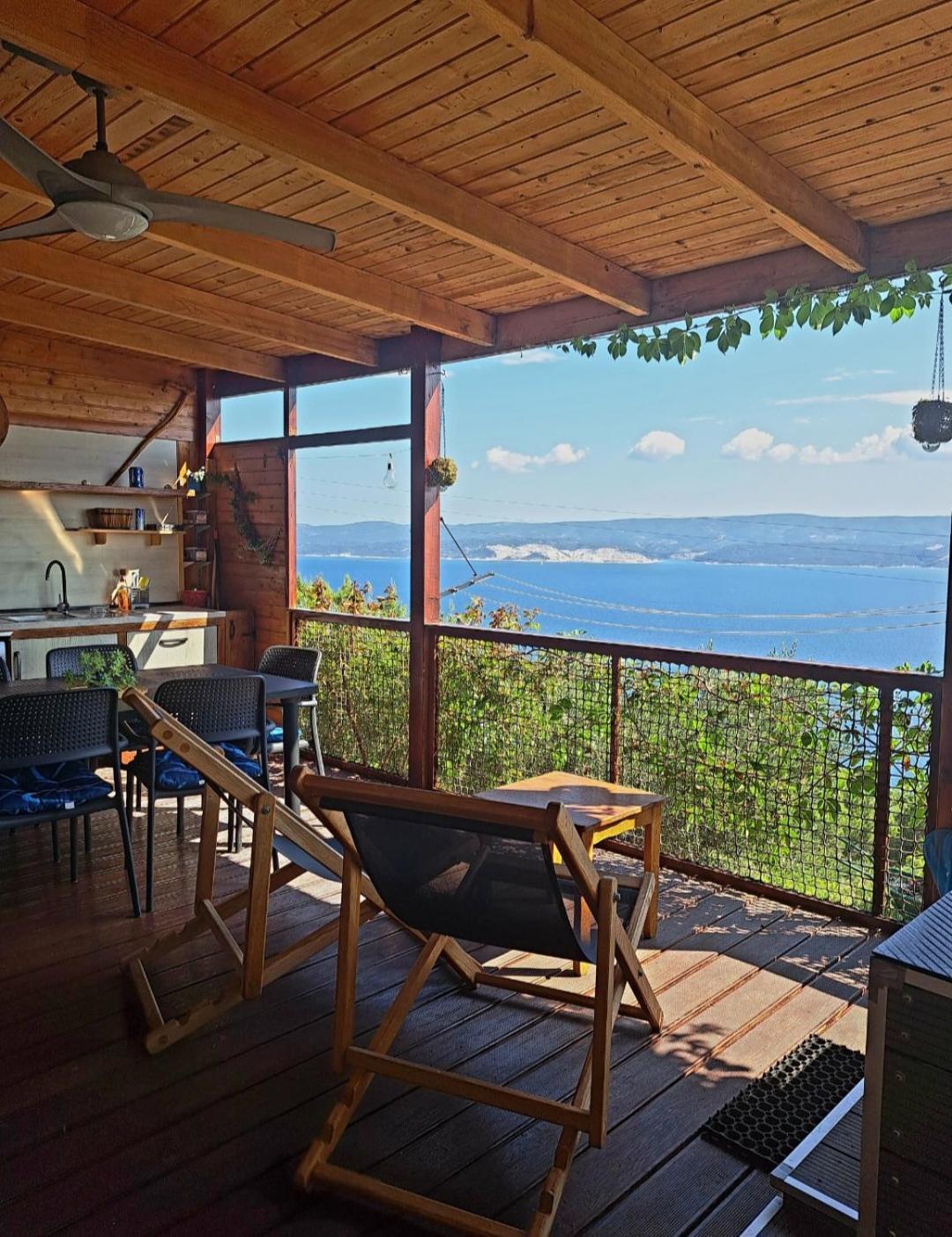 Вилла Bella Vista With Jacuzzi 1 Омиш Экстерьер фото