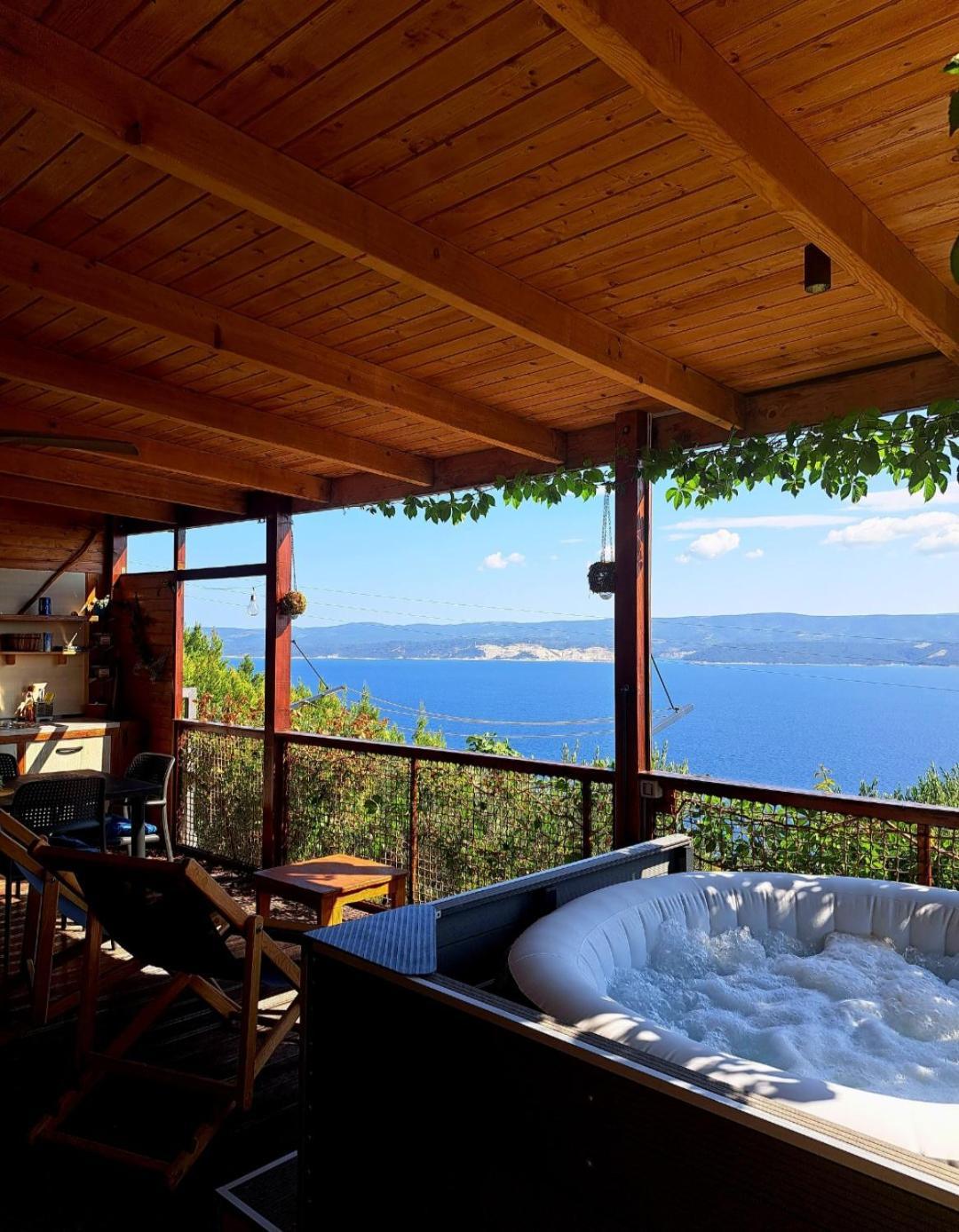 Вилла Bella Vista With Jacuzzi 1 Омиш Экстерьер фото